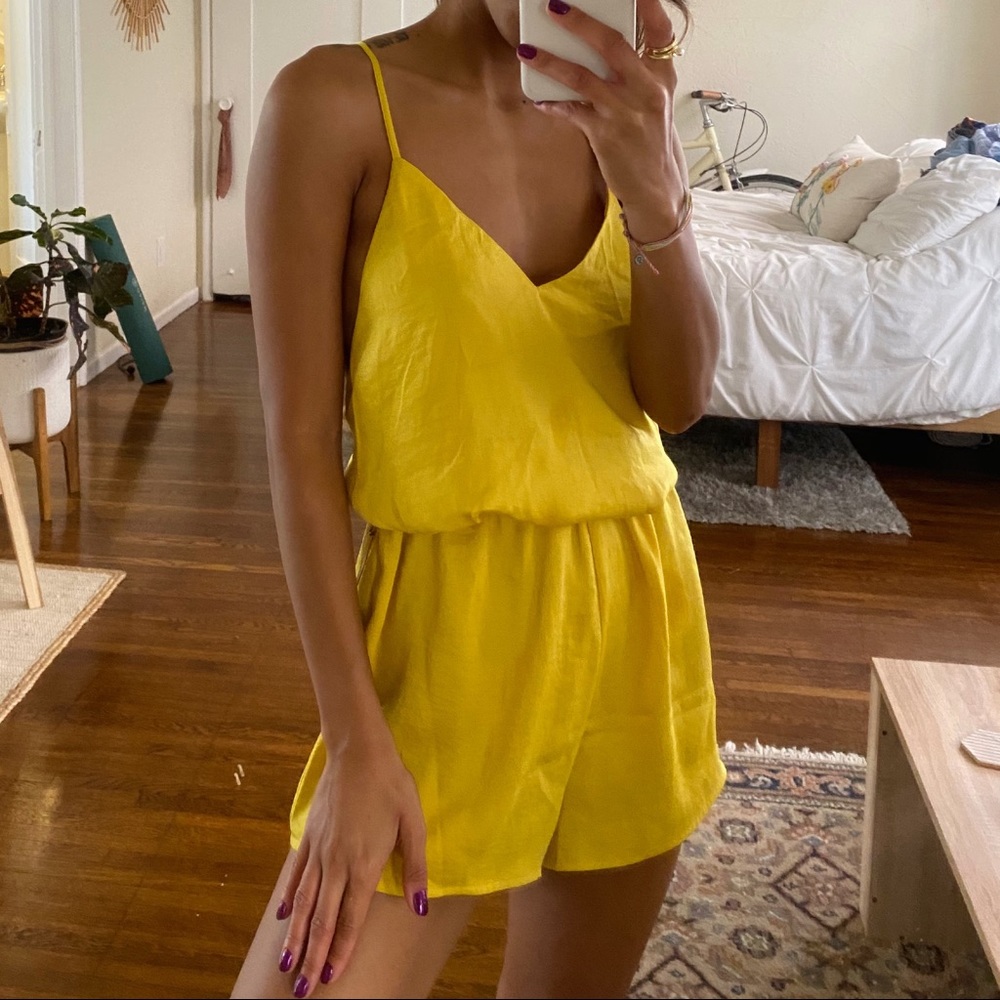 Satin Romper